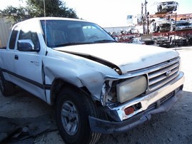 1997 Toyota T100 SR5 White Extended Cab 3.4L AT 2WD #Z23384